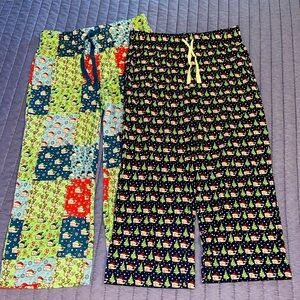 Kids Vineyard Vines holiday pajama Bottoms size 4T/5